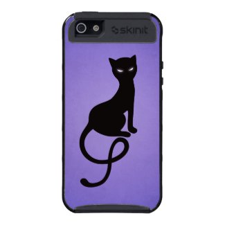 Protective Purple Gracious Evil Black Cat