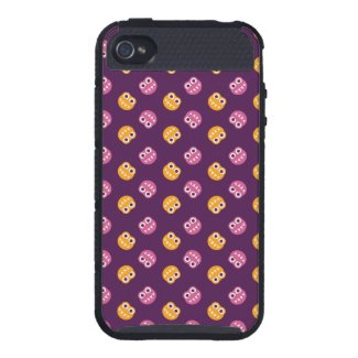 Protective Purple Pink And Orange Bugs Pattern