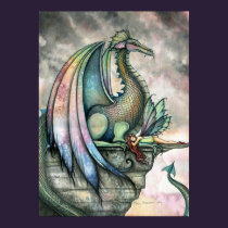 Protector Fairy Dragon Poster by Molly Harrison posters