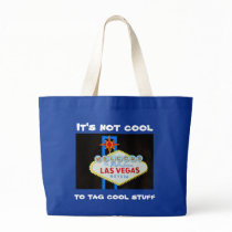 Protest graffiti Las Vegas sign bags