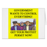 PROTEST  liberal dictatorship cards