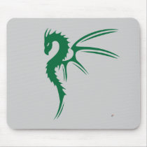 Prothero the Green Dragon Mouse Pad