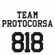 ProtoCorsa Polo White embroidered shirts