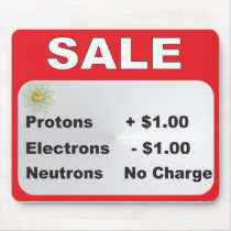 protons electrons neutrons sale mouse pads