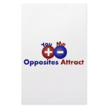 Protons, Electrons, Opposites Attract Stationery