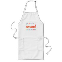 Proud 2nd Grade Teacher aprons