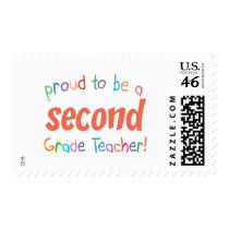 Proud 2nd Grade Teacher stamps