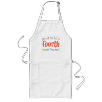 Proud 4th Grade Teacher aprons
