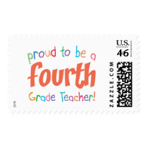 Proud 4th Grade Teacher stamps