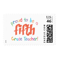 Proud 5th Grade Teacher stamps
