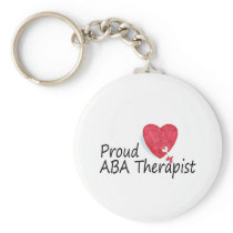 Proud ABA Therapist Key Chains