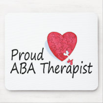 Proud ABA Therapist Mouse Mats