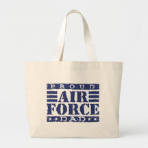 Proud Air force Dad Bag
