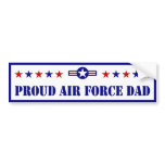 Proud Air Force Dad Bumper Stickers