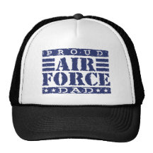 Proud Air force Dad Mesh Hat
