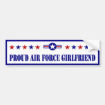 Proud Air Force Girlfriend Bumper Sticker