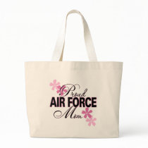 Proud Air Force Mom Tote Bag