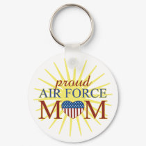 Proud Air Force Mom keychains