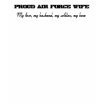 Proud Air Force Wife Shirts