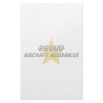 Proud Aircraft Assembler Stationery Design