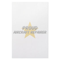 Proud Aircraft Repairer Personalized Stationery