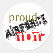 proud airforce mom stickers