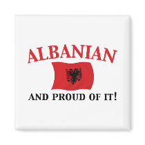 Proud Albanian Magnets