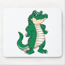 Proud Alligator Mouse Pads