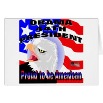 Proud American Barack Obama cards