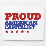 Proud American Capitalist Mousepad