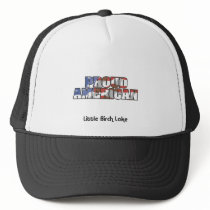 Proud American Flag Trucker Hat