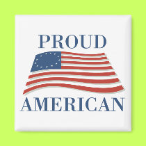 Proud American magnet