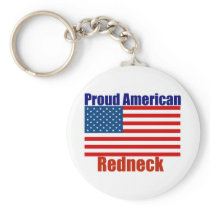 Proud American Redneck Key Chains