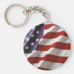 Proud and Patriotic USA Flag Keychains