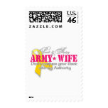Proud and Strong Army postage