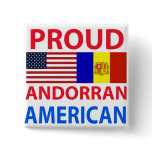 Proud Andorran American Pins