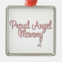 Proud Angel Mommy Ornament
