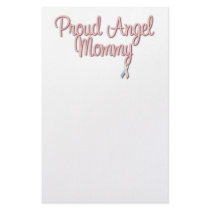 Proud Angel Mommy Stationary Stationery Paper