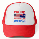 Proud Anguillan American hats