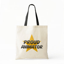 Proud Animator Canvas Bags