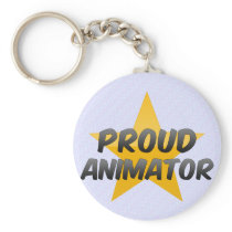 Proud Animator Keychain
