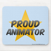 Proud Animator Mouse Pads