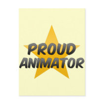 Proud Animator Postcard