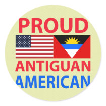 Proud Antiguan American Stickers