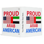 Proud arab American binders