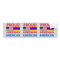 Proud Armenian American Bumper Stickers