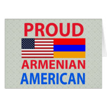 Proud Armenian American Card