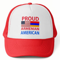 Proud Armenian American Trucker Hat