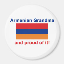 Proud Armenian Grandma Magnets