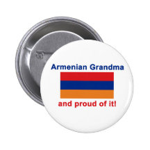 Proud Armenian Grandma Pinback Button
